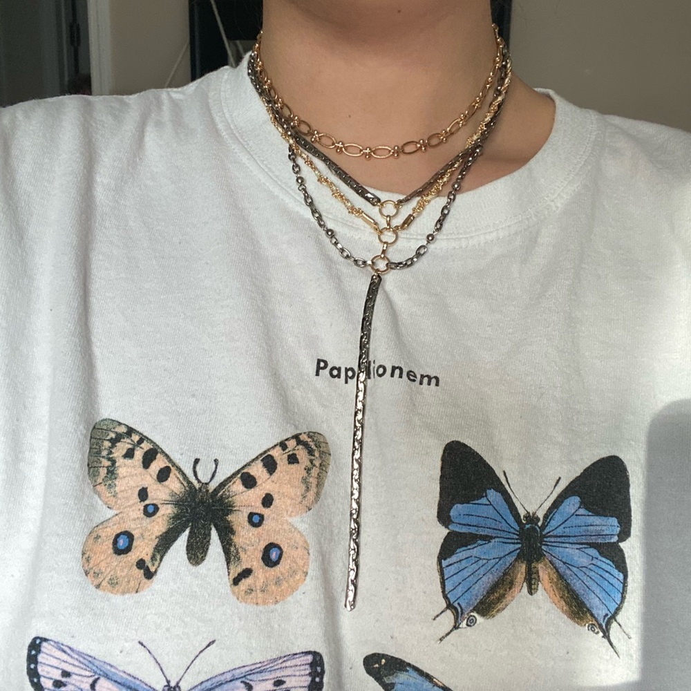 Free People layered necklace